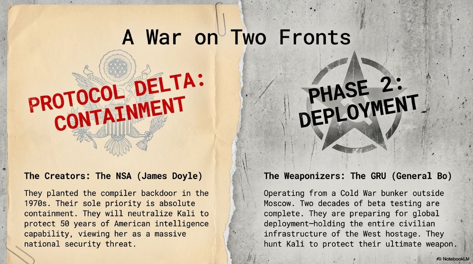 A War on Two Fronts